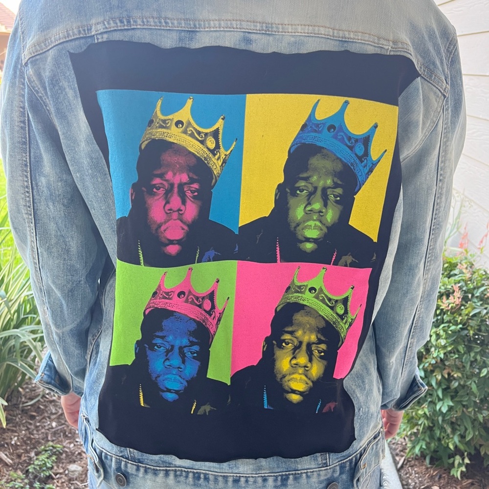 Notourious B.I.G. Jean Jacket unisex Medium M